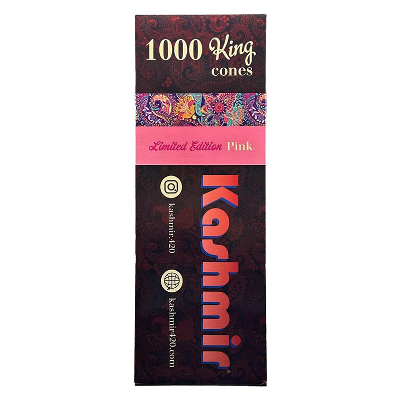 Pink Cones Bulk Box King Size Pre Rolls - 1000ct Tower