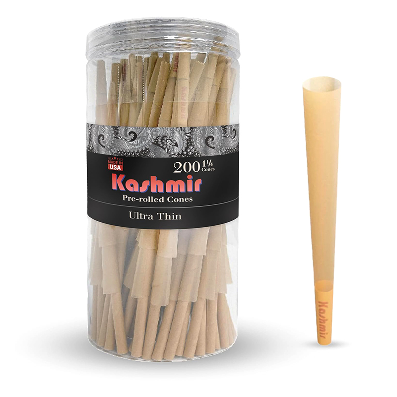 Pre-Rolled Ultra Thin Cones - 1¼ Size - 200ct