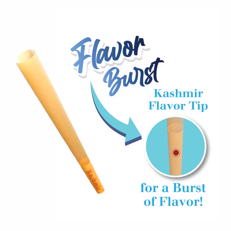 Second image of Blueberry Flavored Pre Rolled Cones - King Size - 3ct