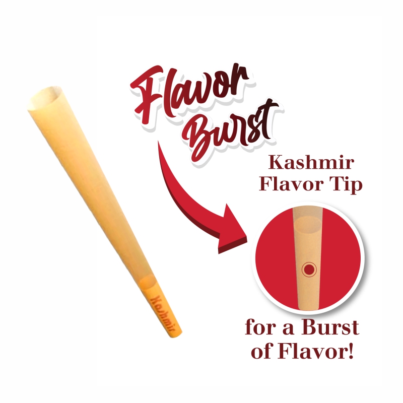 Second image of Kashmir Pre-Rolled Strawberry Flavored 1¼ Cones: 6CT