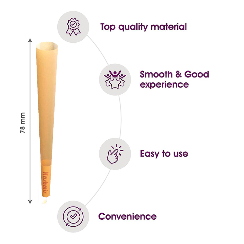 Second image of Kashmir Pre-Rolled Grape Flavored 1¼ Cones: 6CT