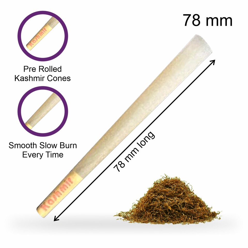 Second image of Kashmir Pre-Rolled Grape Flavored 1¼ Cones: 25CT
