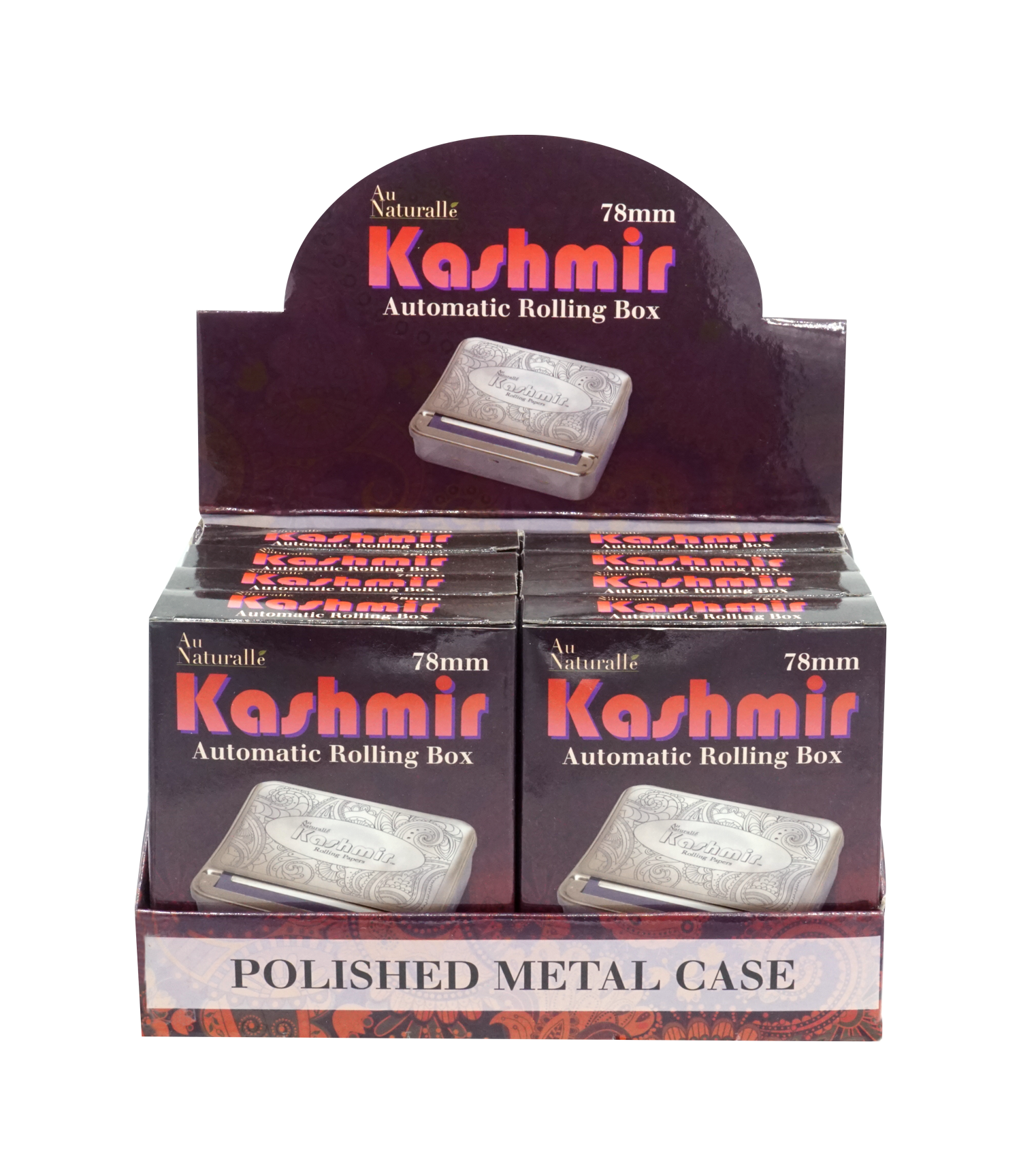 78mm Automatic Rolling Box Display