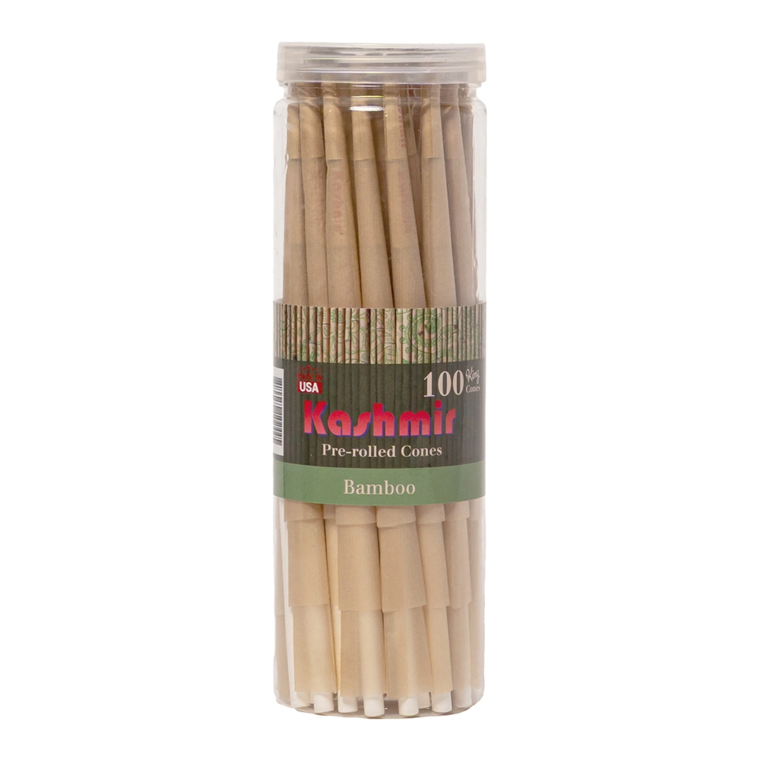 Bamboo Cones - King Size - 100ct Jar