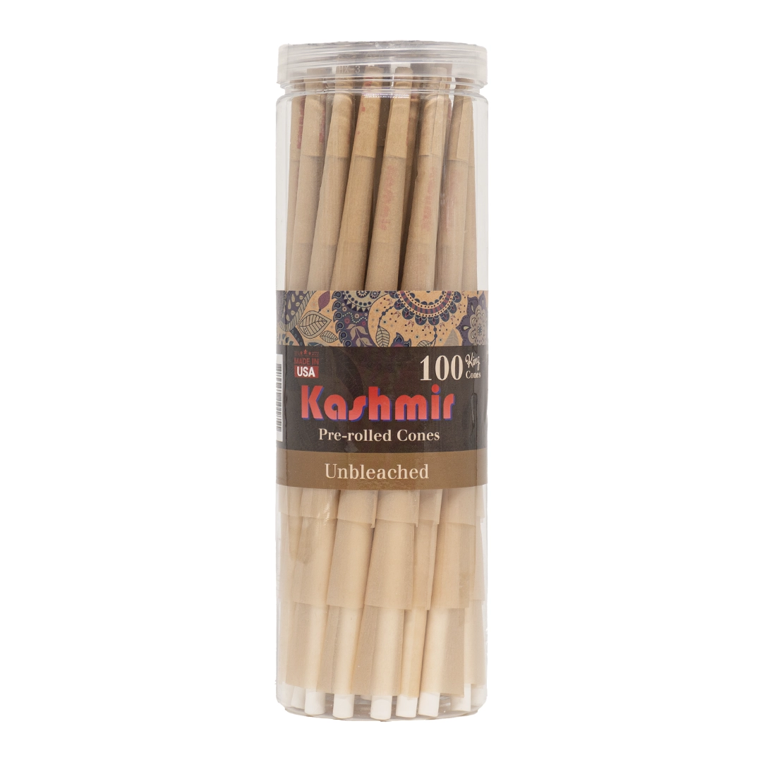 Unbleached King Cones - 100ct